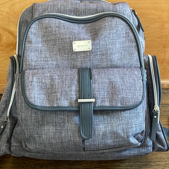 Carter’s backpack diaper bag with wipes and insulated bottle compartment - Picture 2 of 12